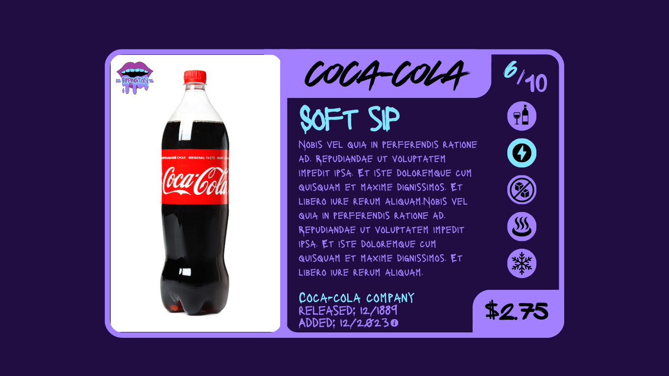 Mr Sippington Modal Concept